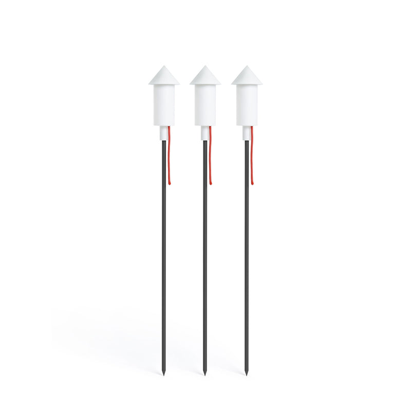 Fatboy Prêt-A-Racket trio of solar lights makes a bold, fun statement in your outdoor décor.