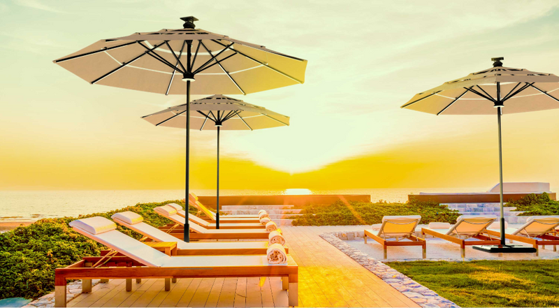 Pasticallo 9' Smart Umbrella