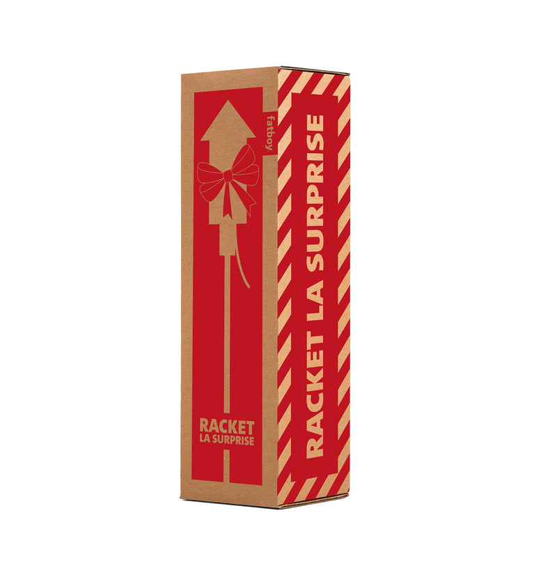 Gift-ready Fatboy Racket la Surprise solar lamp, blending charm and practicality for any special occasion.