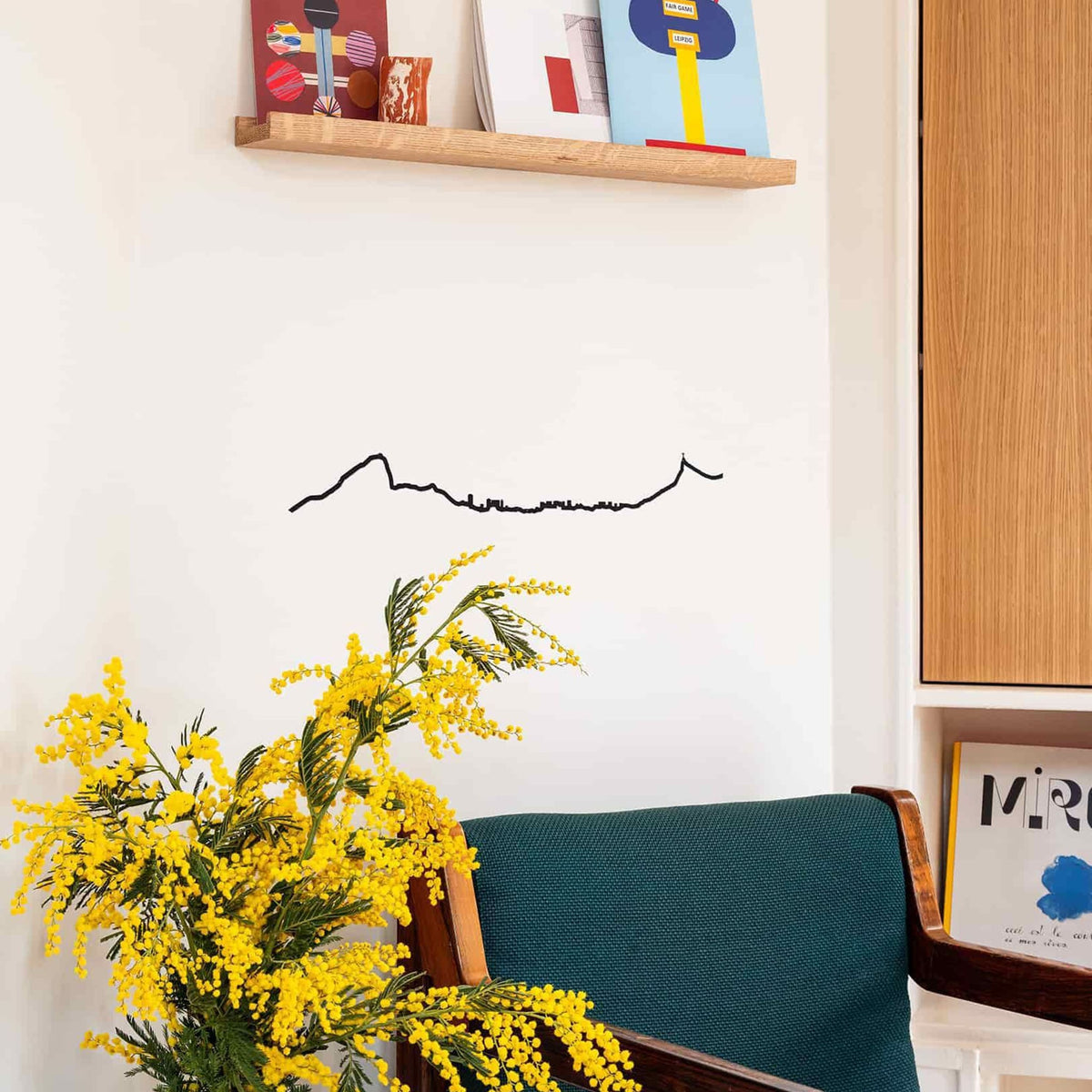 The Rio de Janeiro Line: 50 cm silhouette featuring iconic landmarks like Christ the Redeemer and Pão de Açúcar.