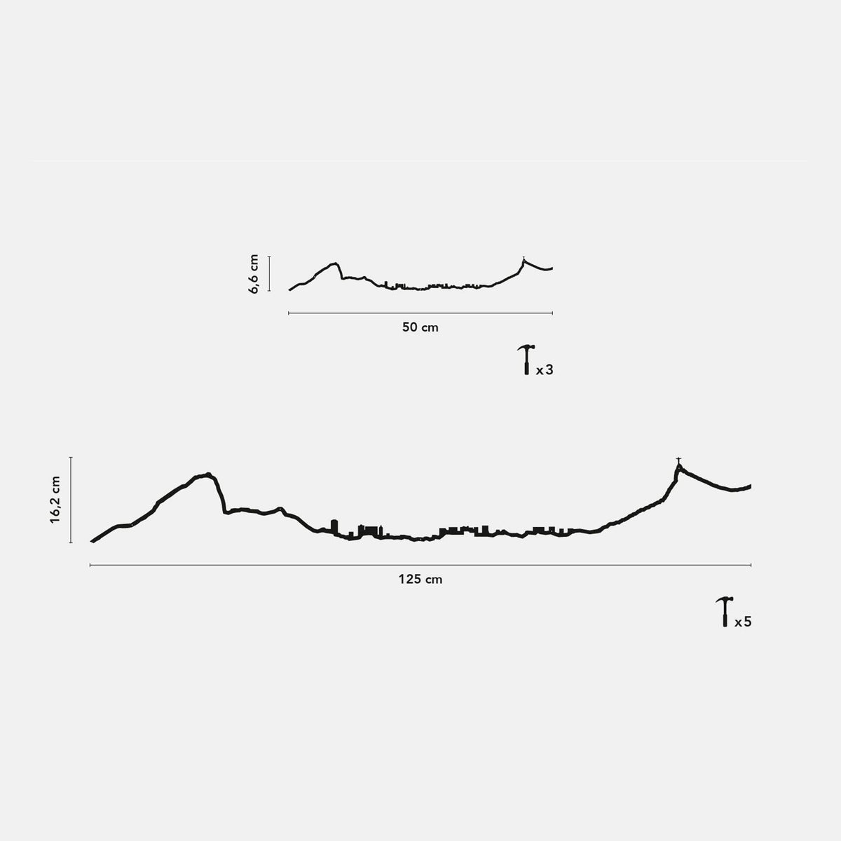 Elegant Rio Line silhouette showcases the city&#39;s iconic landscape, including Corcovado and Pão de Açúcar.&quot;