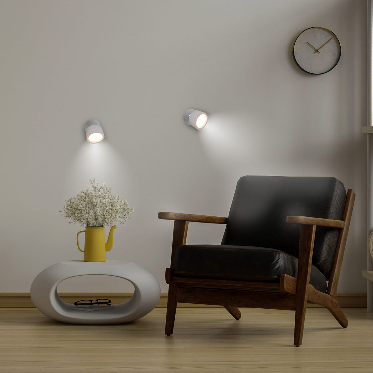 Roll&lt;br&gt; Wall-Mounted Rechargeable Lamp