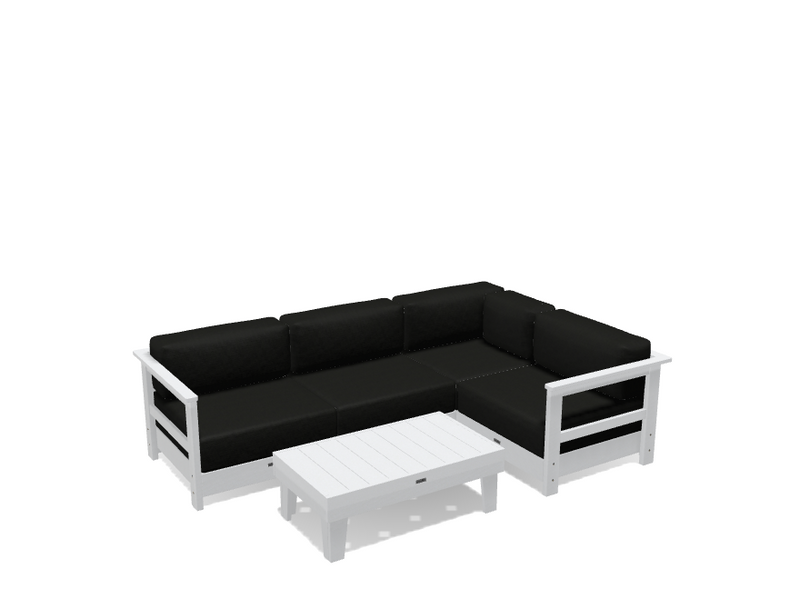 Krahn Modular Outdoor Sectional Sofa – 4 Piece Sunbrella® Patio Couch