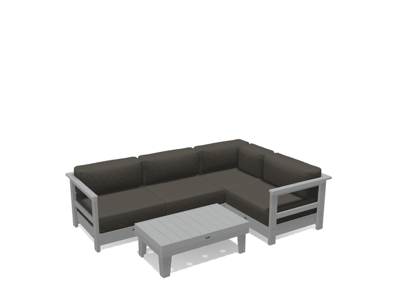 Krahn Modular Outdoor Sectional Sofa – 4 Piece Sunbrella® Patio Couch