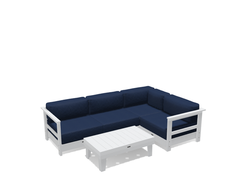 Krahn Modular Outdoor Sectional Sofa – 4 Piece Sunbrella® Patio Couch