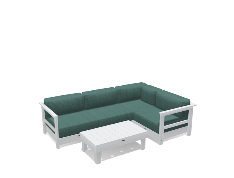 Krahn Modular Outdoor Sectional Sofa – 4 Piece Sunbrella® Patio Couch