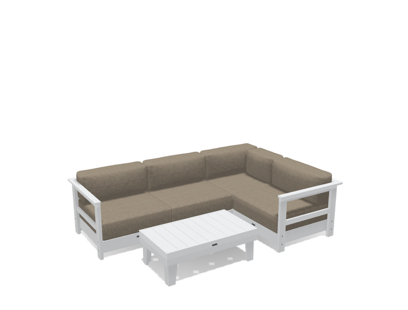 Krahn Modular Outdoor Sectional Sofa – 4 Piece Sunbrella® Patio Couch