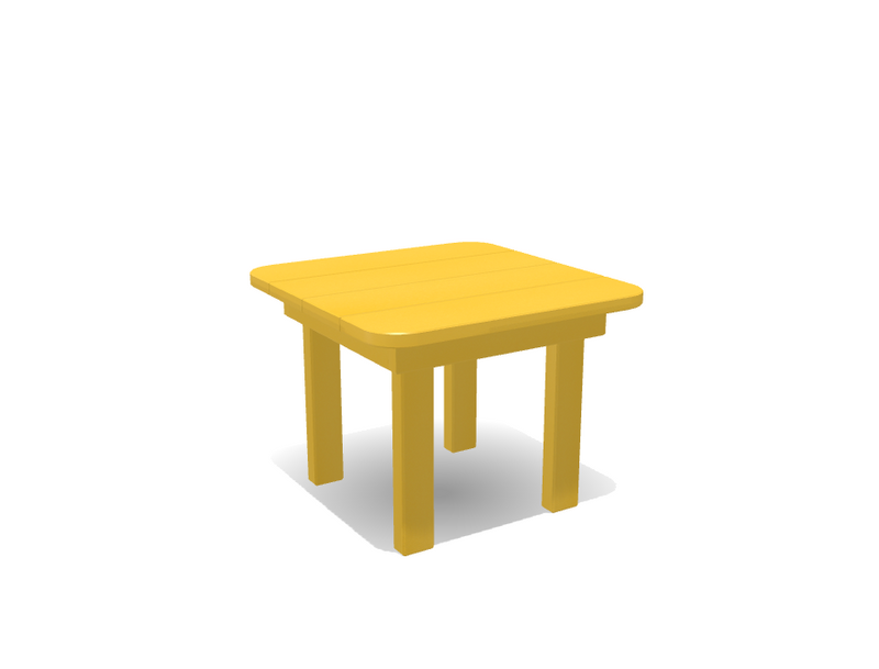 Square End Table