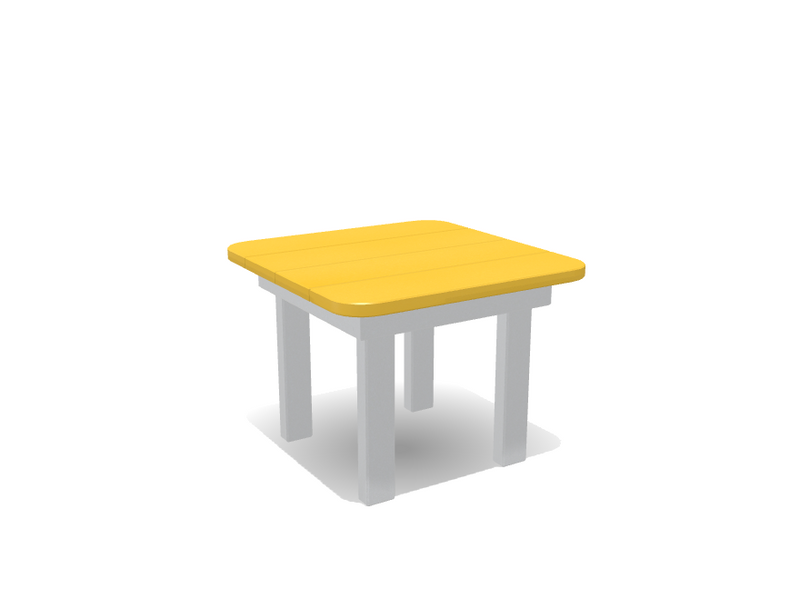 Square End Table