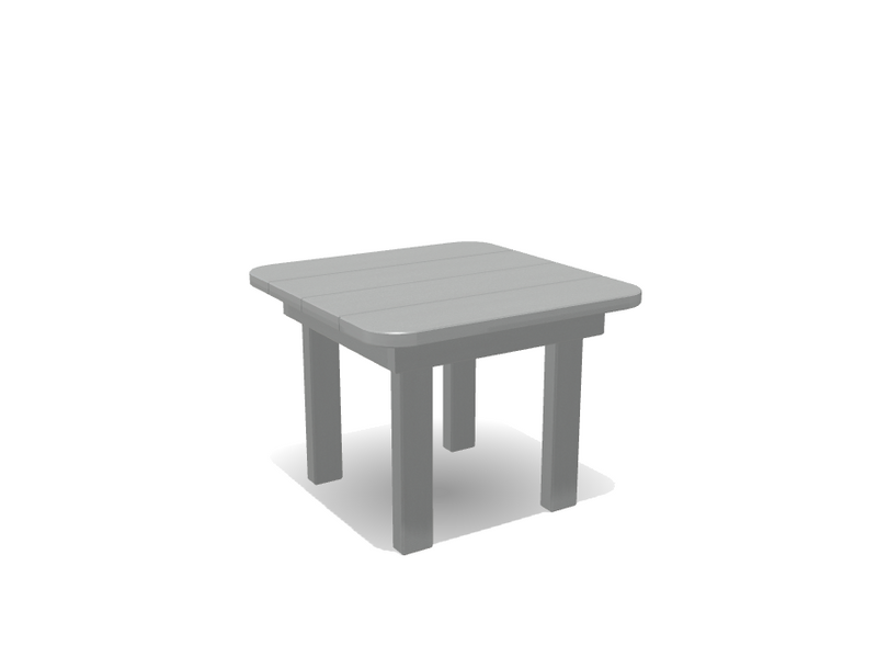 Square End Table