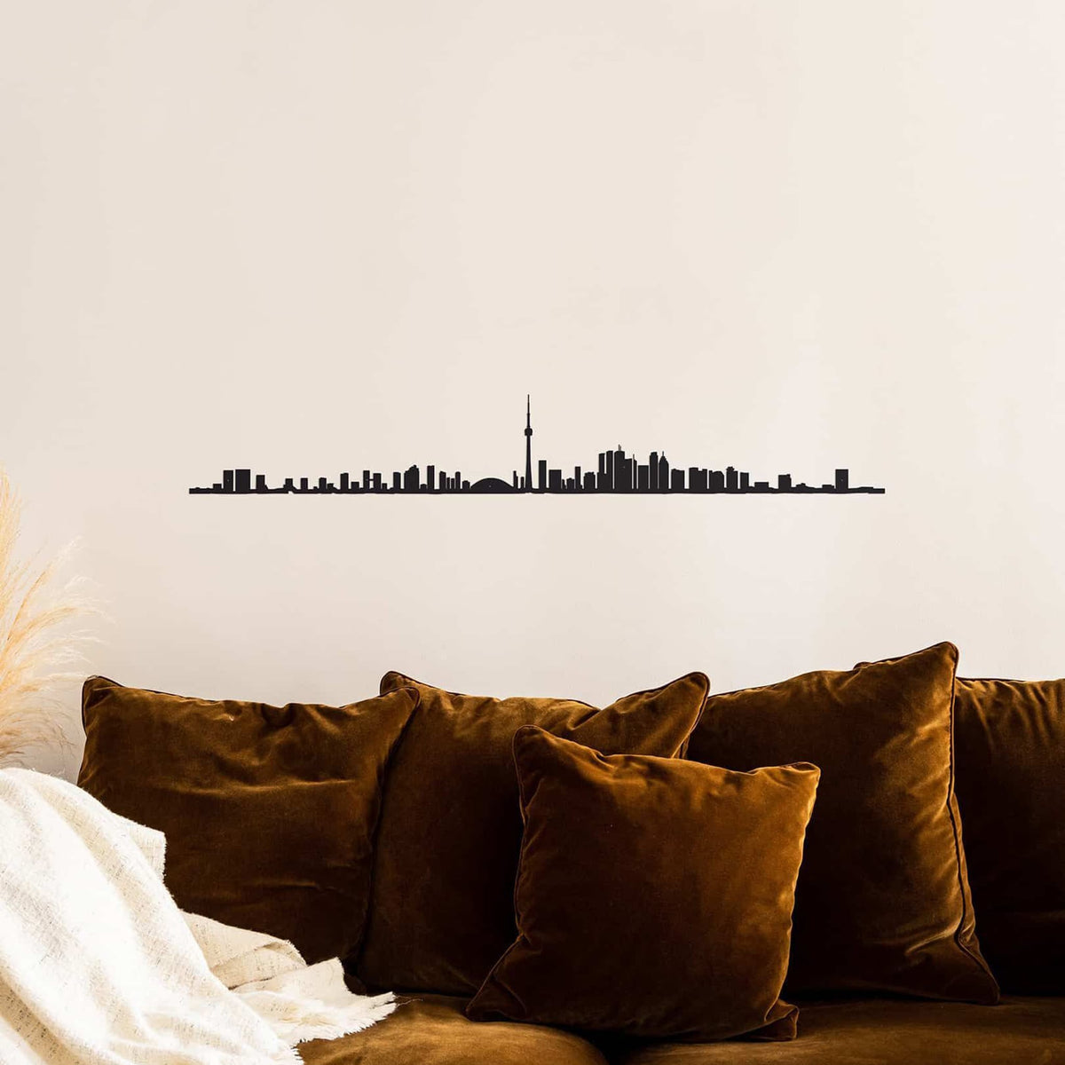 Elegant Toronto Line art captures the city’s vibrant skyline, including First Canadian Place and CN Tower.