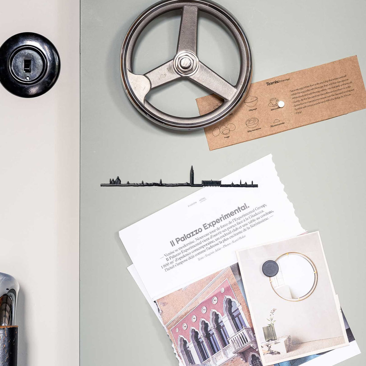 The Venice Line offers a stunning depiction of the city’s iconic landmarks, perfect for home or office décor.