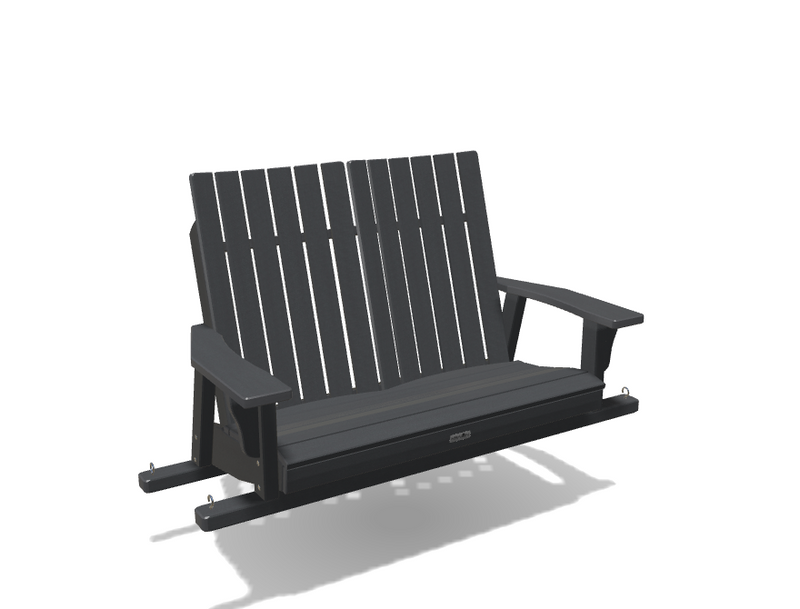 Krahn Love Seat Porch Swing - Square