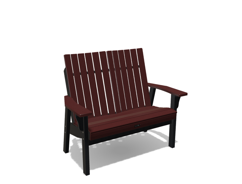 Krahn Love Seat Porch Bench - Square