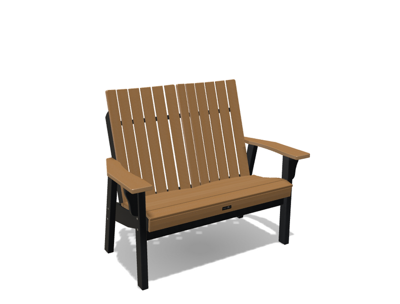 Krahn Love Seat Porch Bench - Square