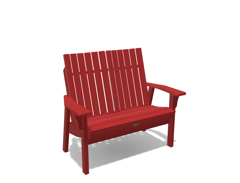 Krahn Love Seat Porch Bench - Square