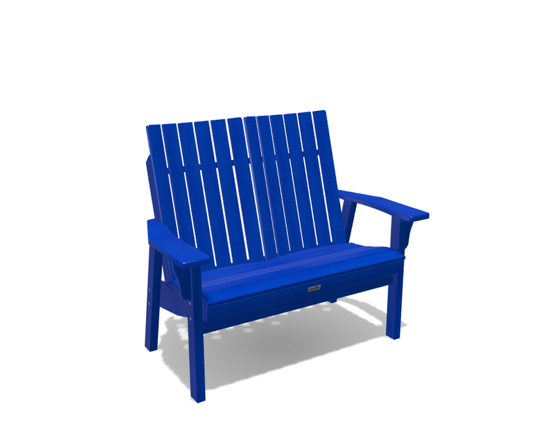 Krahn Love Seat Porch Bench - Square