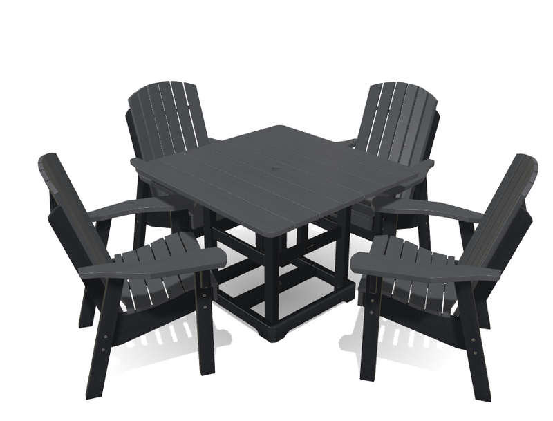 Krahn Dining Table with 4 Chairs - Deluxe