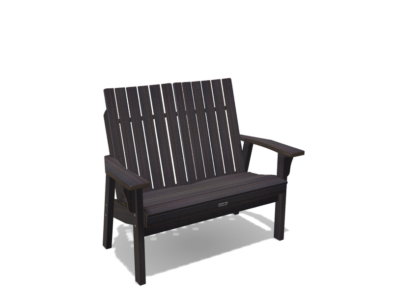 Krahn Love Seat Porch Bench - Square