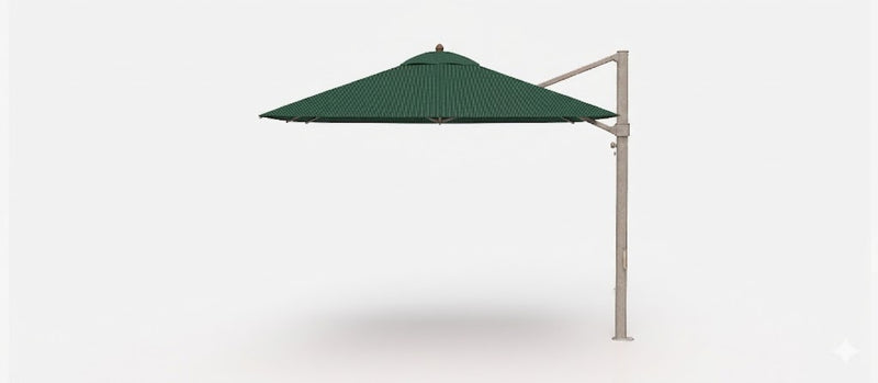 Frankford Aurora Cantilever Umbrella - Fiberglass - 10' Square