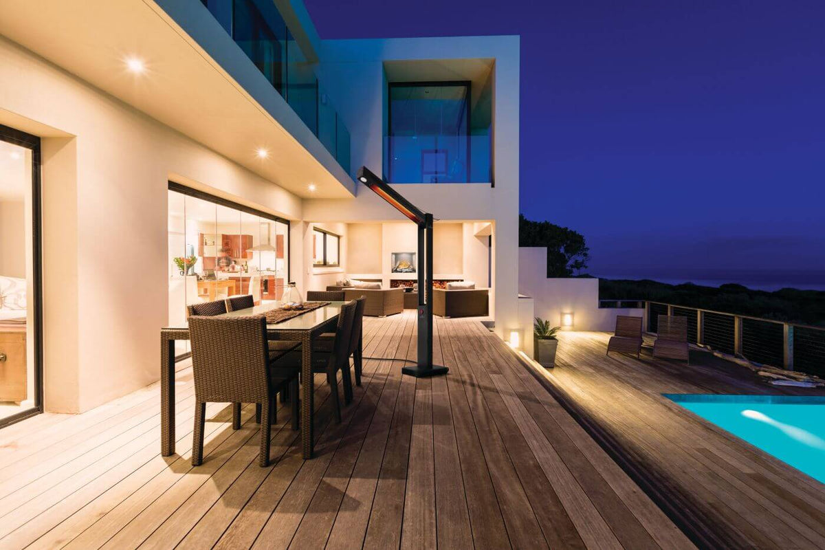 Napoleon Phantom Freestand Electric Patio Heater | 1500W Infrared Outdoor Heater