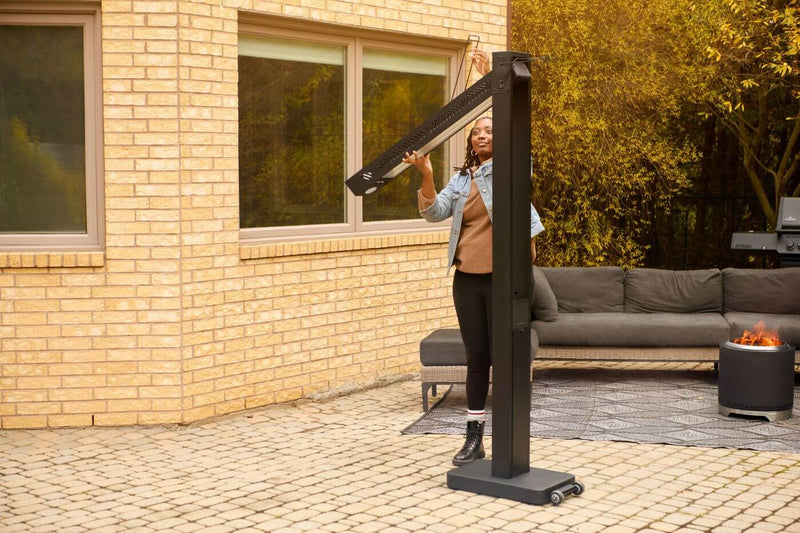 Napoleon Phantom Freestand Electric Patio Heater | 1500W Infrared Outdoor Heater