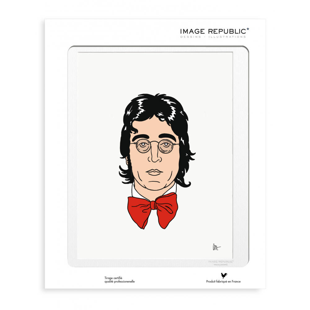 Jean-Michel Tixier Lennon / 30x40cm  -  Posters, Prints, &amp; Visual Artwork  by  Image Republic