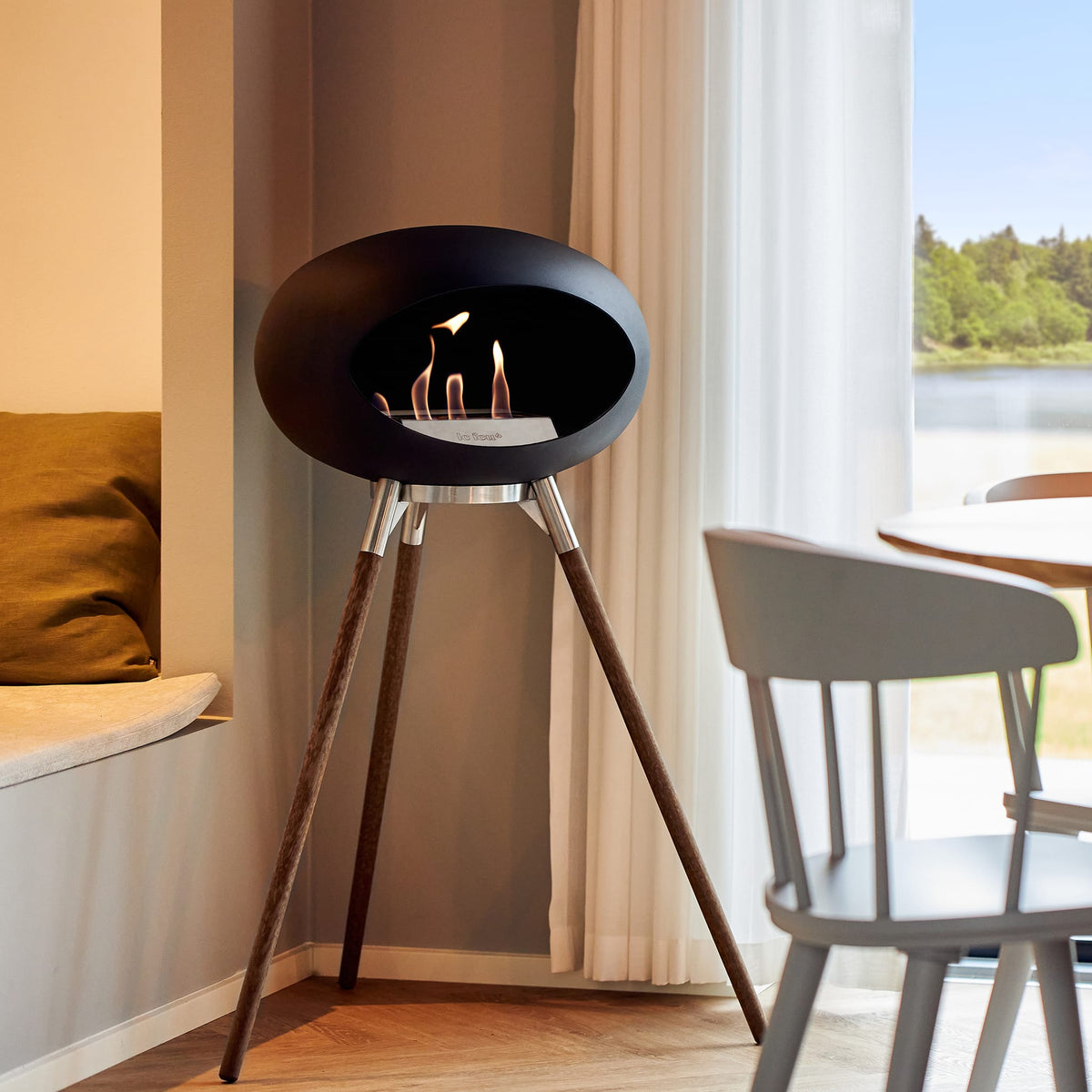 Le Feu Ground High Dome &lt;br&gt;Black