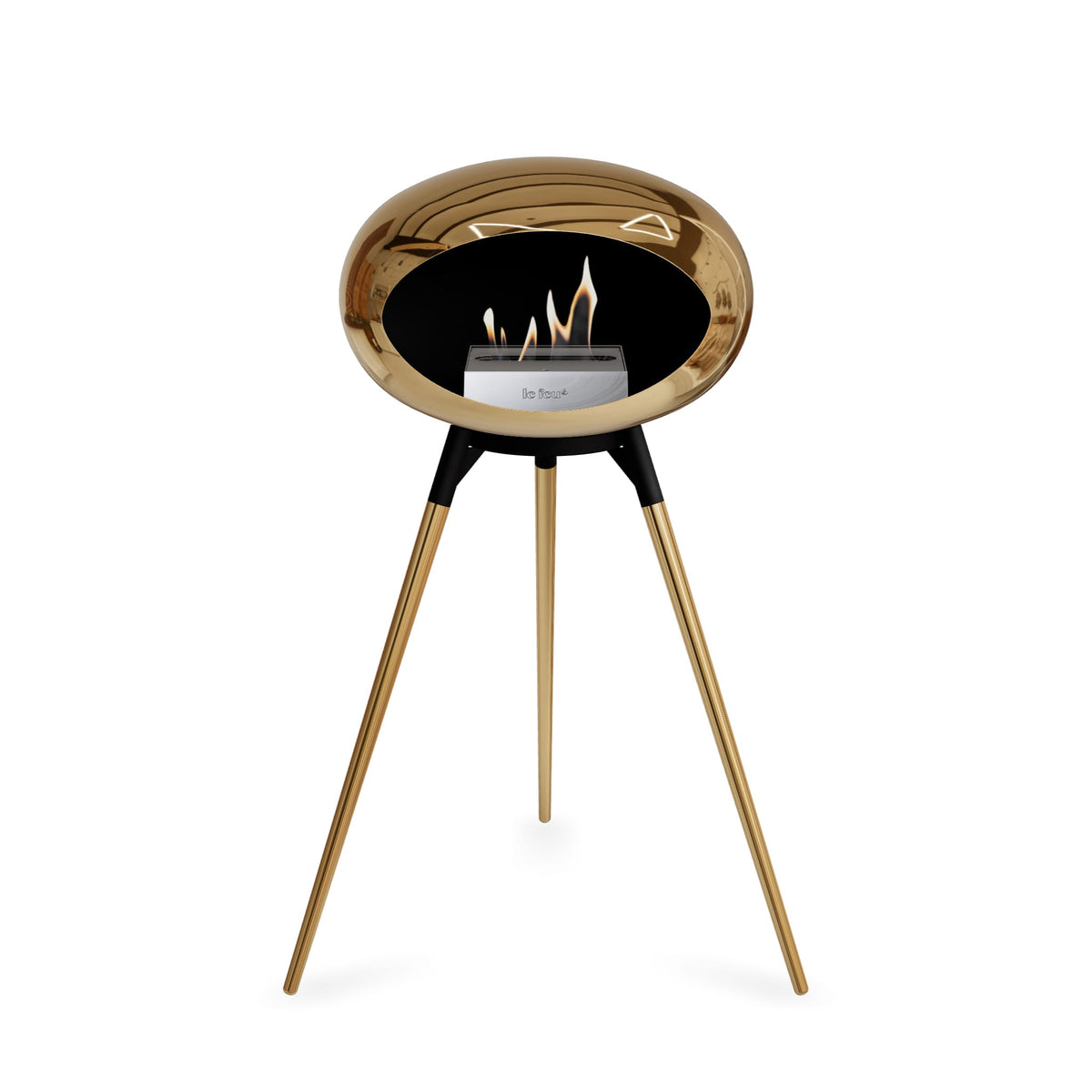 Le Feu Ground High Dome &lt;br&gt;Chromed Rose Gold