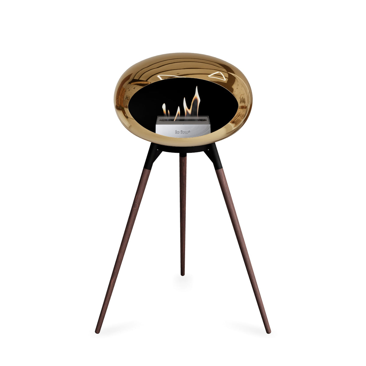 Le Feu Ground High Dome &lt;br&gt;Chromed Rose Gold