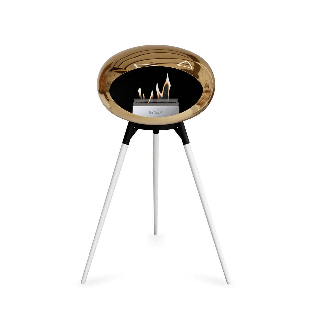 Le Feu Ground High Dome &lt;br&gt;Chromed Rose Gold