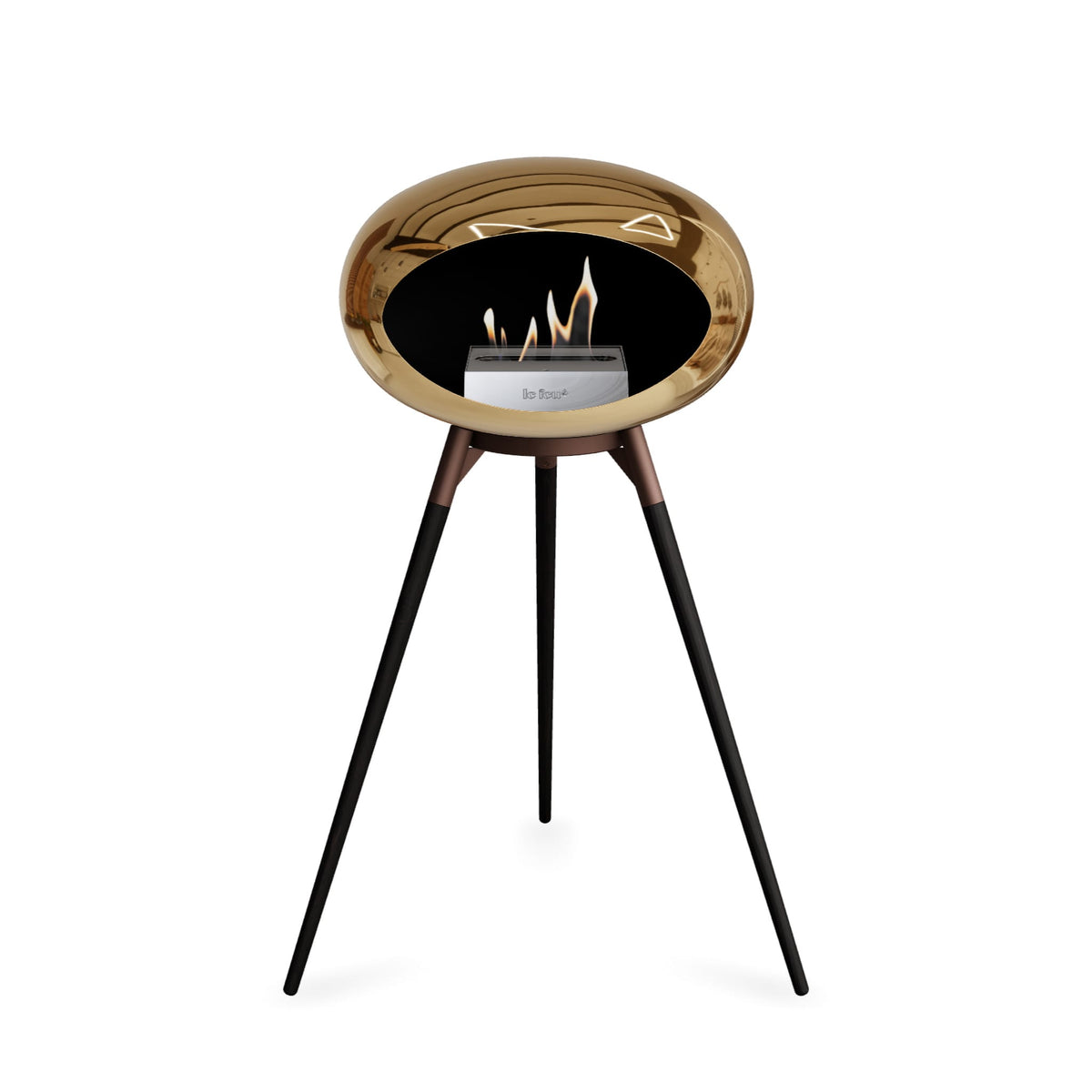 Le Feu Ground High Dome &lt;br&gt;Chromed Rose Gold