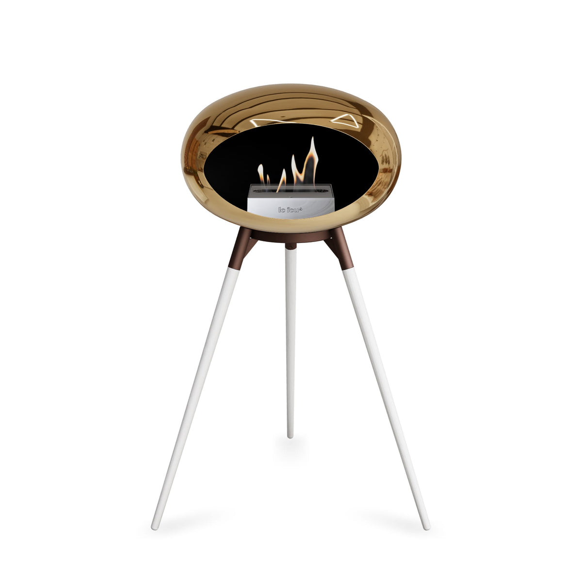 Le Feu Ground High Dome &lt;br&gt;Chromed Rose Gold
