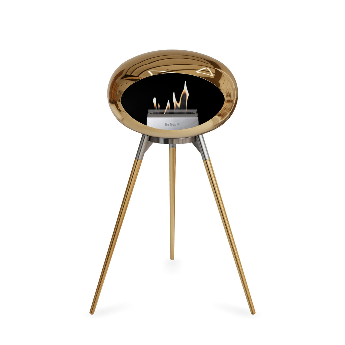 Le Feu Ground High Dome &lt;br&gt;Chromed Rose Gold