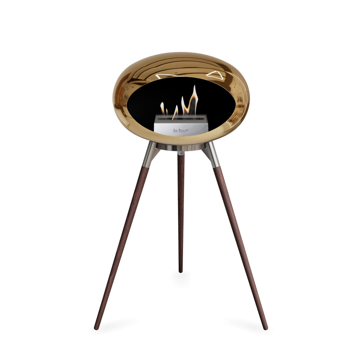 Le Feu Ground High Dome &lt;br&gt;Chromed Rose Gold