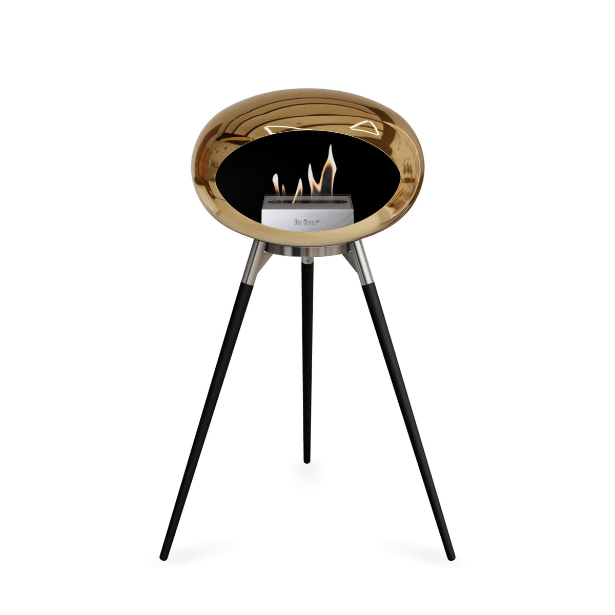 Le Feu Ground High Dome &lt;br&gt;Chromed Rose Gold