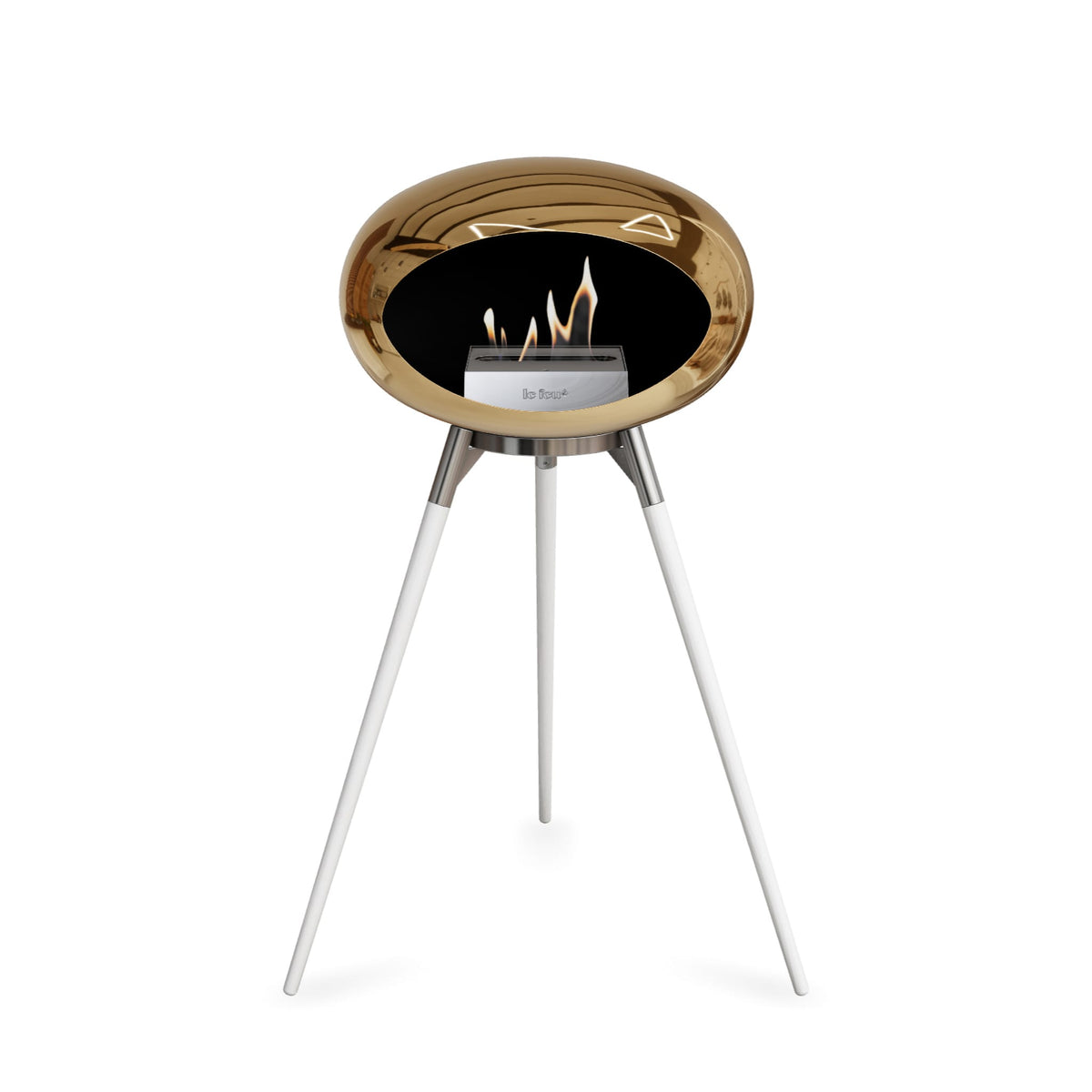 Le Feu Ground High Dome &lt;br&gt;Chromed Rose Gold