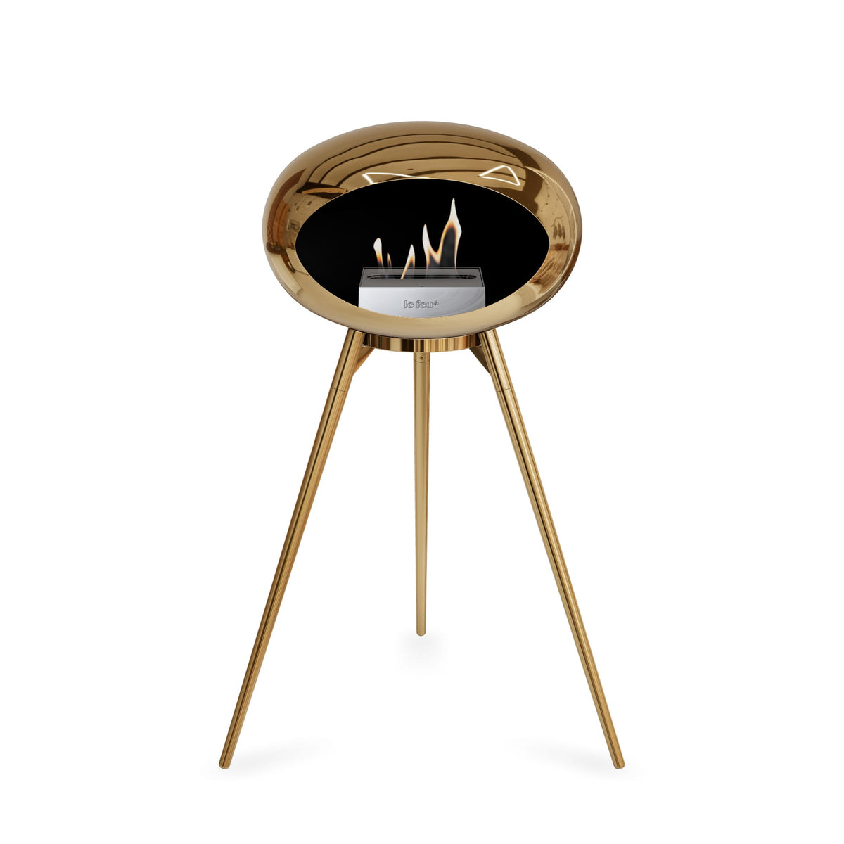 Le Feu Ground High Dome &lt;br&gt;Chromed Rose Gold