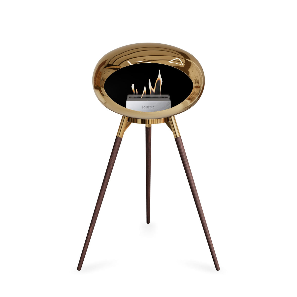 Le Feu Ground High Dome &lt;br&gt;Chromed Rose Gold
