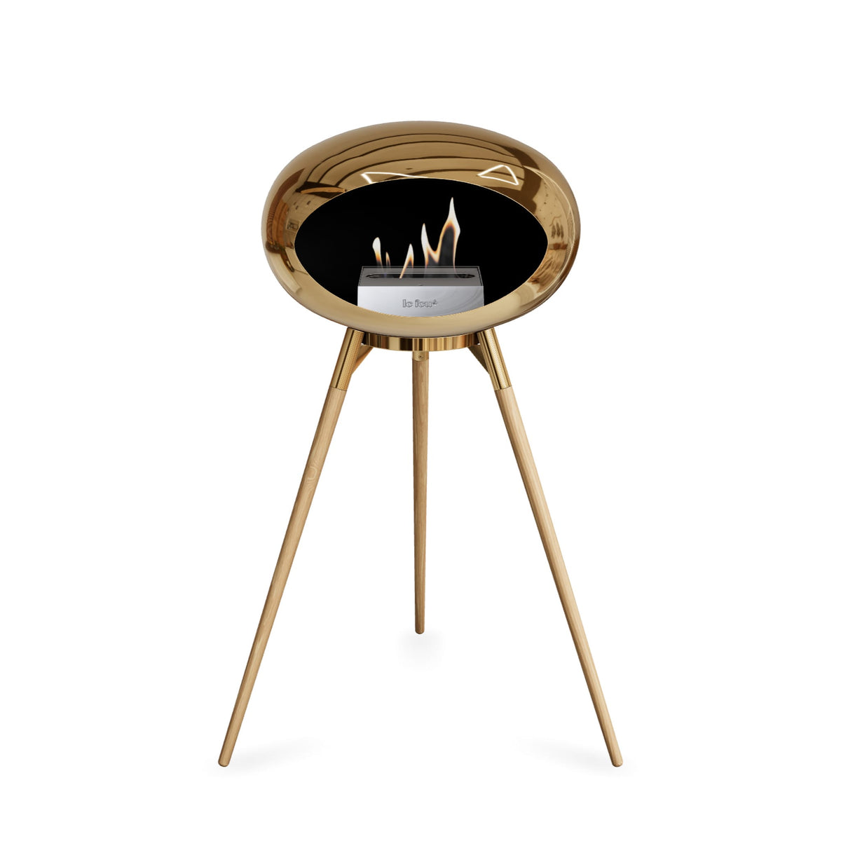 Le Feu Ground High Dome &lt;br&gt;Chromed Rose Gold