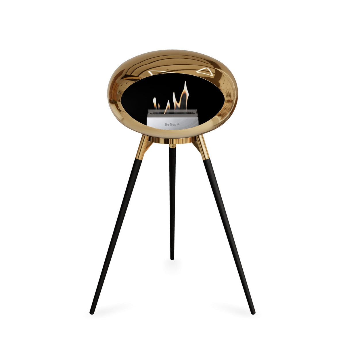 Le Feu Ground High Dome &lt;br&gt;Chromed Rose Gold