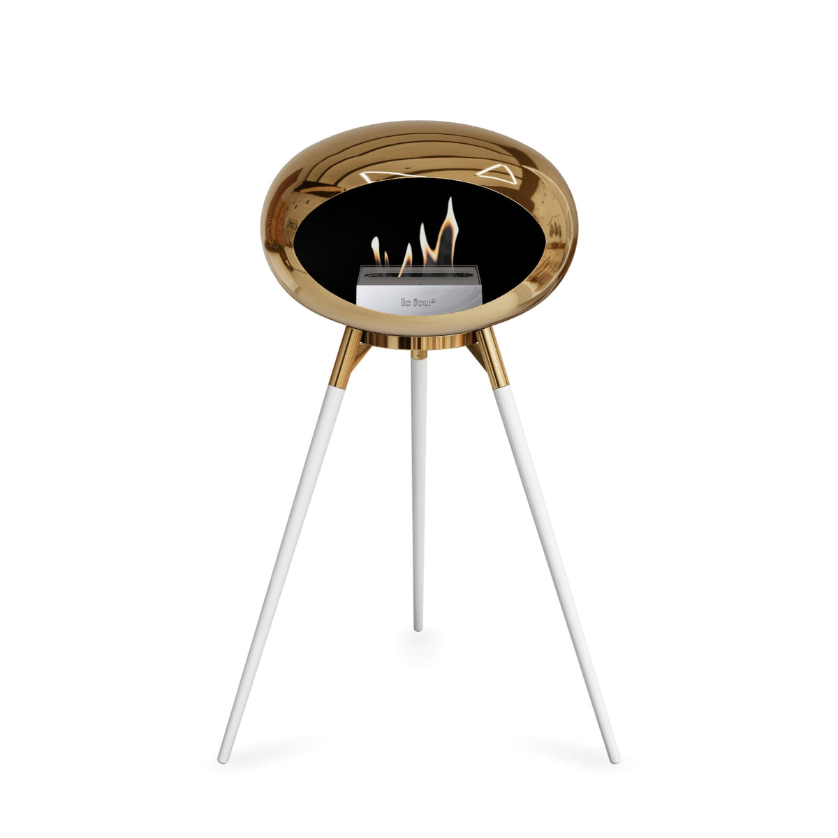 Le Feu Ground High Dome &lt;br&gt;Chromed Rose Gold