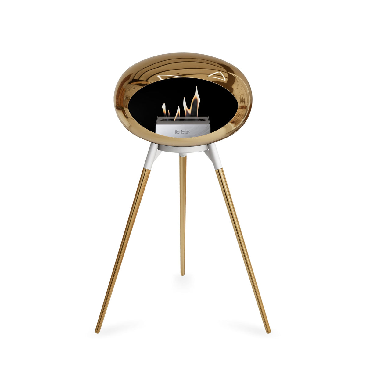 Le Feu Ground High Dome &lt;br&gt;Chromed Rose Gold