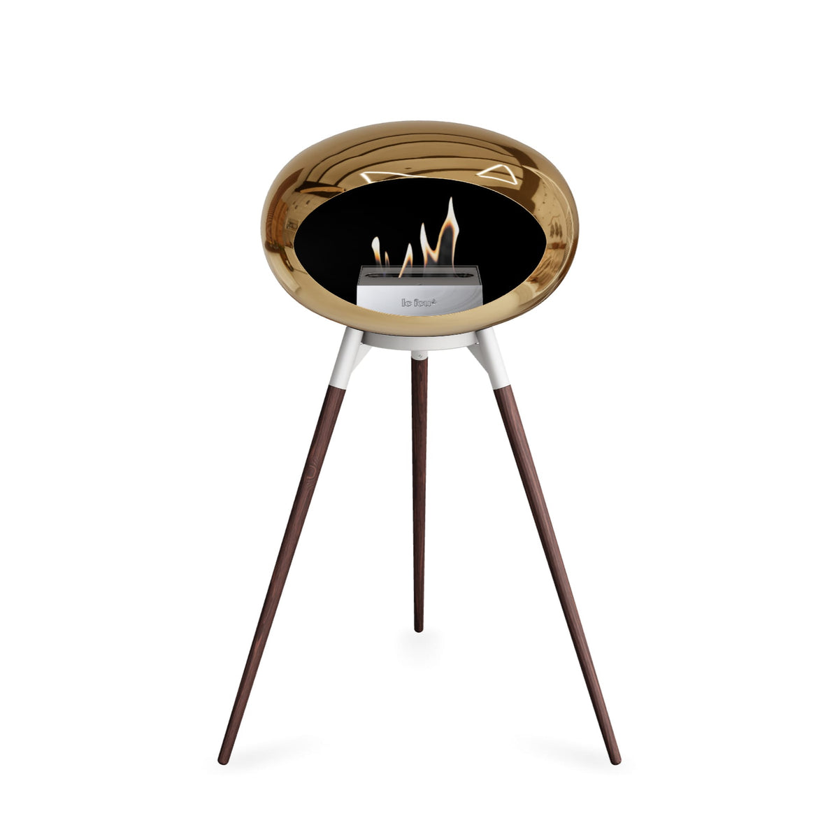 Le Feu Ground High Dome &lt;br&gt;Chromed Rose Gold