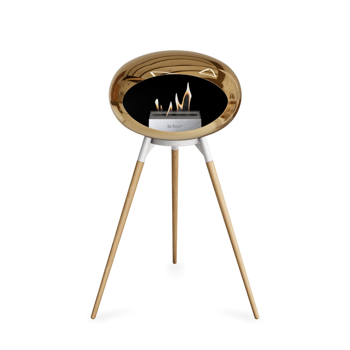 Le Feu Ground High Dome &lt;br&gt;Chromed Rose Gold