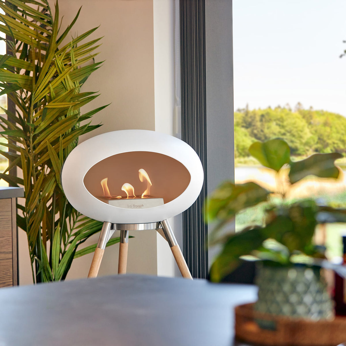 Le Feu Ground High Dome &lt;br&gt;White