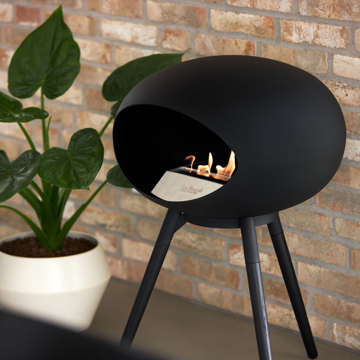 Le Feu Ground Low Dome &lt;br&gt;Black