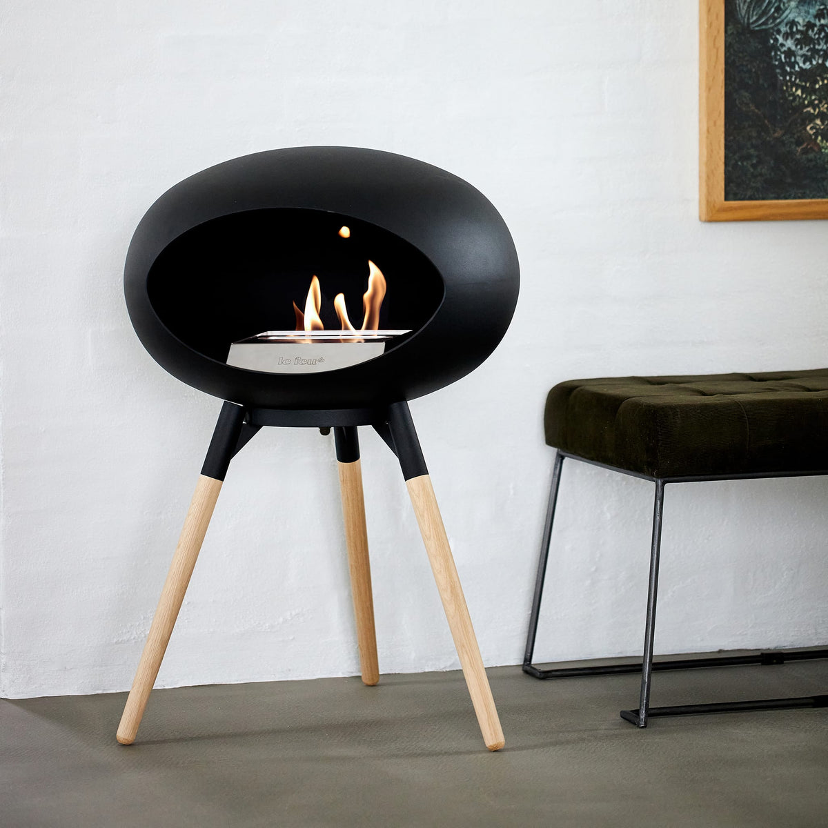 Le Feu Ground Low Dome &lt;br&gt;Black