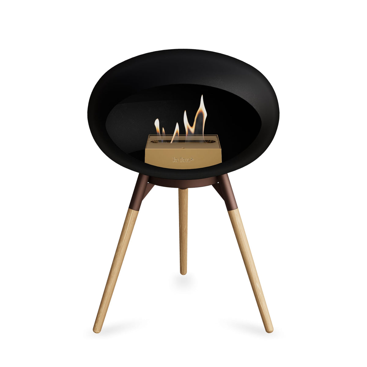 Le Feu Ground Low Dome &lt;br&gt;Black