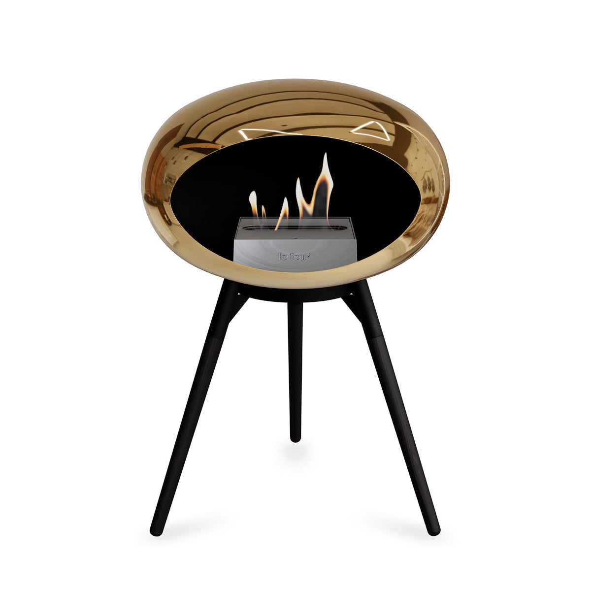 Le Feu Ground Low Dome &lt;br&gt;Chromed Rose Gold